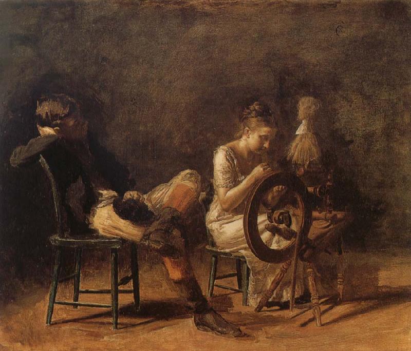 Thomas Eakins Advances Spain oil painting art